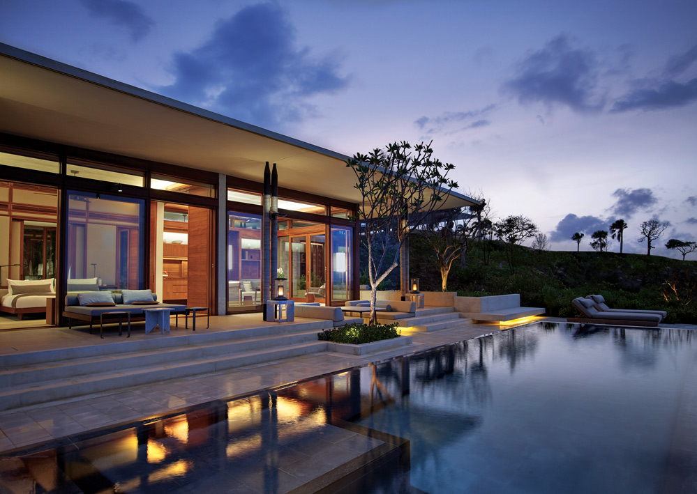 The inviting pool area at Amanera in the Dominican Republic
